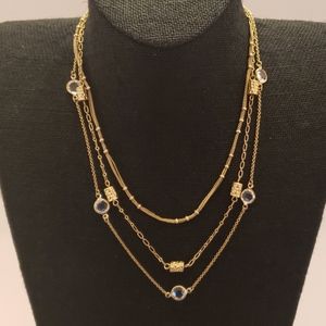 Lia Sophia Gold Coast Necklace, NWT and Box